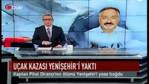 Uçak kazası Yenişehir'i yaktı (Haber 16 01 2017)