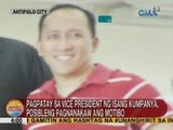 UB: Pagpatay sa Vice President ng isang kumpanya, posibleng pagnanakaw ang motibo