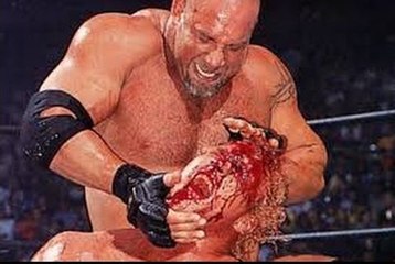 Goldberg vs  Christian Blood Steel Cage Match Full Match