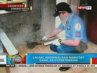 BP: Lalaki sa Laoag City, patay matapos ma-stroke; posibleng dahil sa mainit na panahon
