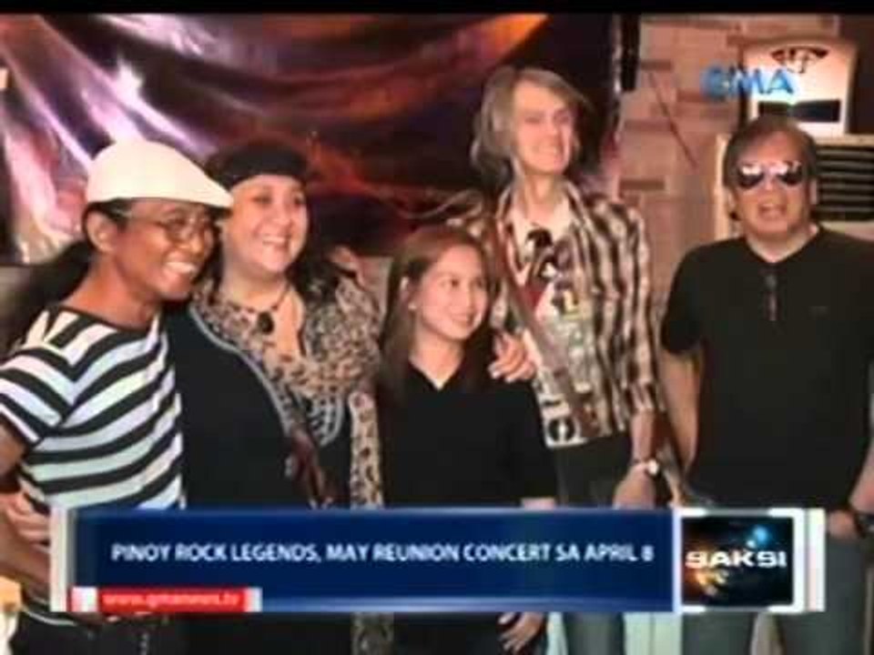 Saksi: Pinoy rock legends, may reunion concert sa April 8