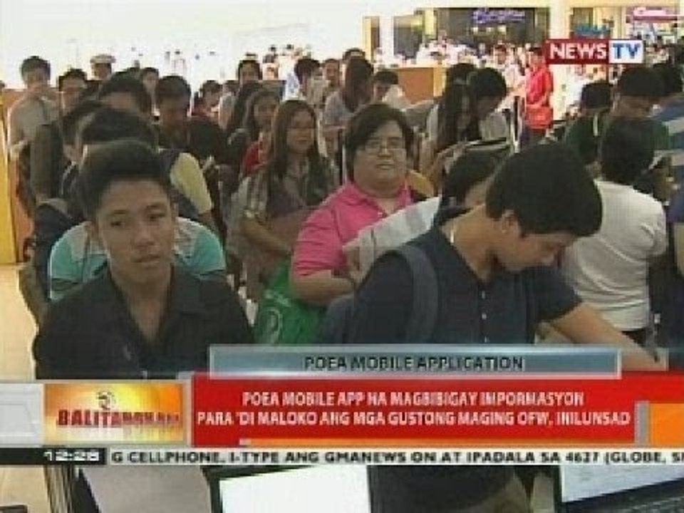 BT: POEA mobile app na nagbibigay impormasyon para 'di maloko ang mga gustong maging OFW, inilunsad