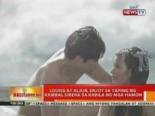 BT: Louise at Aljur, enjoy sa taping ng Kambal Sirena sa kabila ng mga hamon