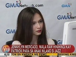 UB: Jennylyn Mercado, wala raw hinihingi kay Patrick para sa anak nilang si Jazz