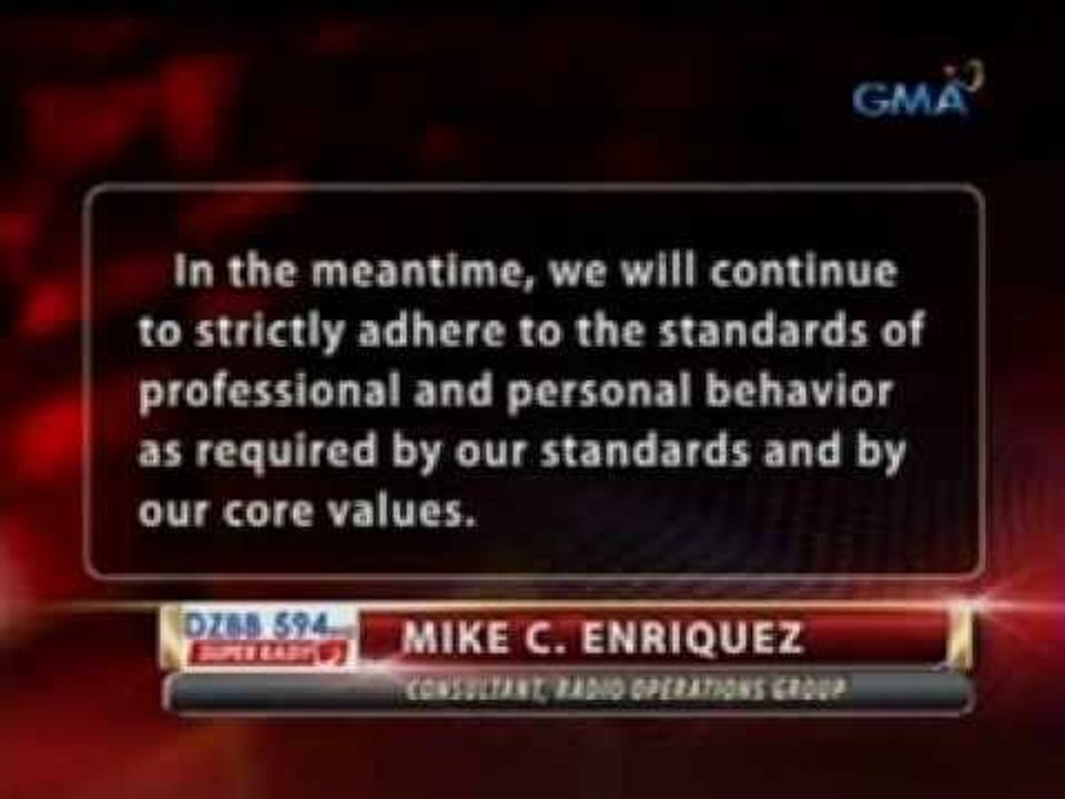 24 Oras: Pahayag ng GMA Network kaugnay sa ulat ng Philippine Daily Inquirer