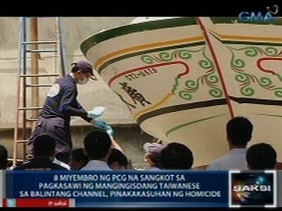 8 PCG personnel na sangkot sa pagkasawi ng mangingisdang Taiwanese, pinakakasuhan ng homicide