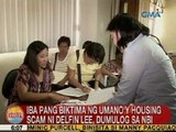 UB: Iba pang biktima ng umano'y housing scam ni Delfin Lee, dumulog sa NBI