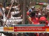 BT: Ilang militante, nangalampag sa tanggapan ng DOE, ERC at Meralco