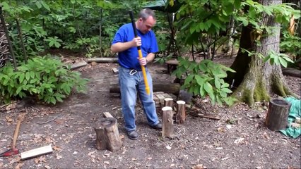 ➽➽ İlginç Odun Yarma Aleti