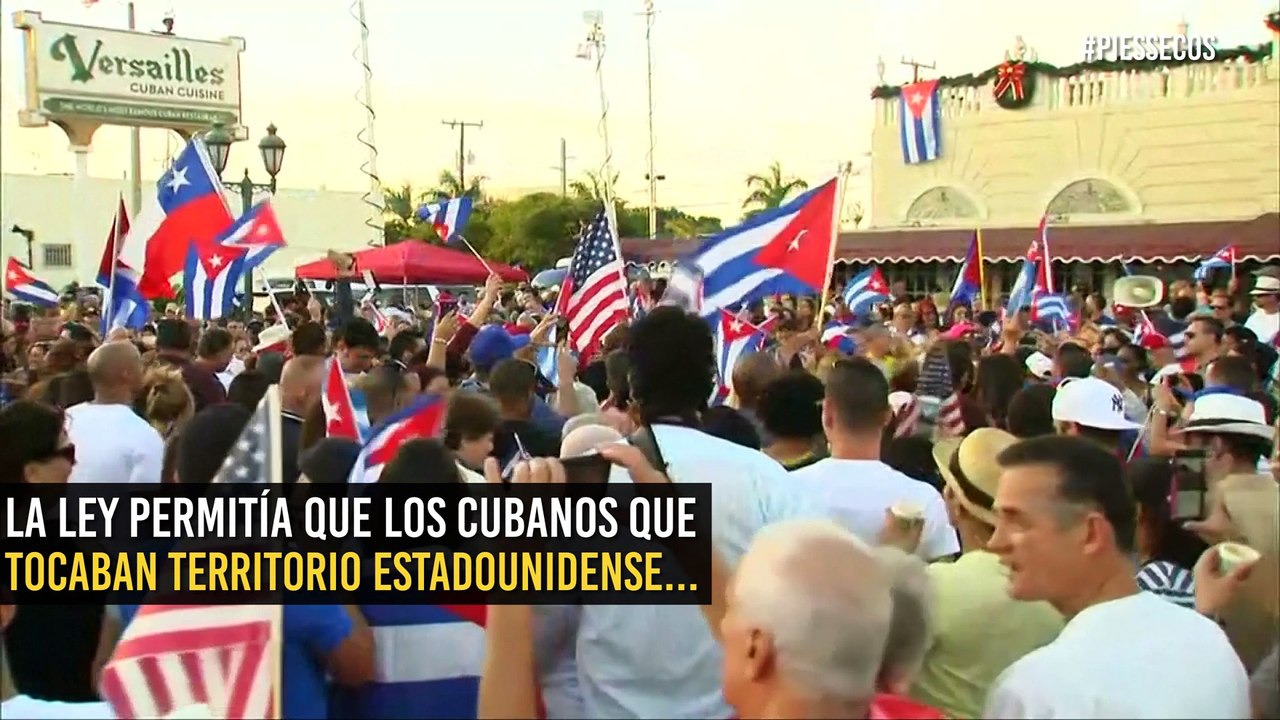 ‘Pies secos, pies mojados’: el último cubano que se benefició con la ley