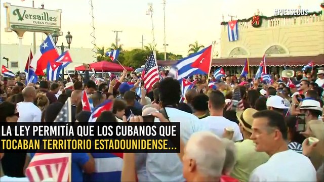 ‘Pies secos, pies mojados’: el último cubano que se benefició con la ley