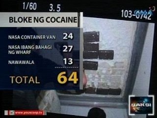 Saksi: P500-M halaga ng cocaine, nasamsam sa Davao City