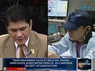 Tseke kina Erwin Tulfo at Melo del Prado, hindi suhol