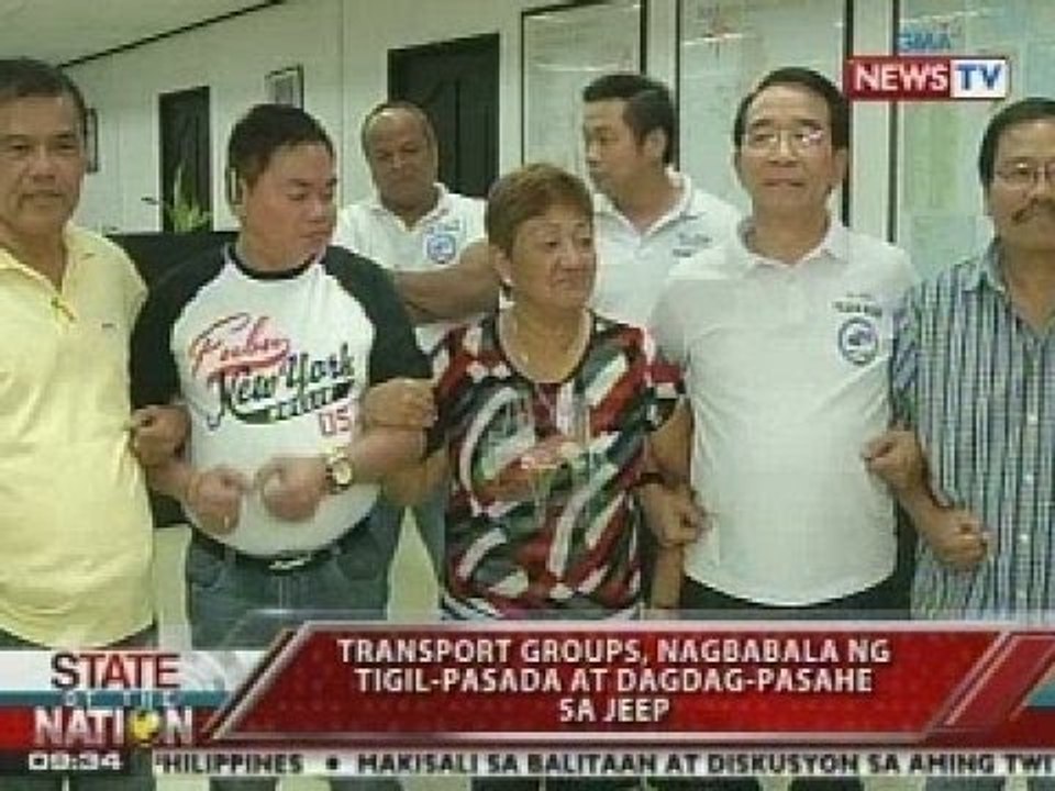 SONA: Transport groups, nagbabala ng tigil-pasada at dagdag-pasahe sa jeep