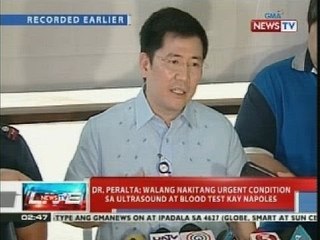 NTVL: Janet Lim-Napoles, binibigyan ngayon ng generic pain reliever