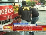 BT: LTFRB, nag-inspeksyon ng mga bus bilang bahagi ng ligtas-byahe ngayong summer at holy week
