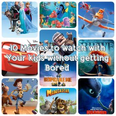 10 Movies to watch with your kids without getting bored