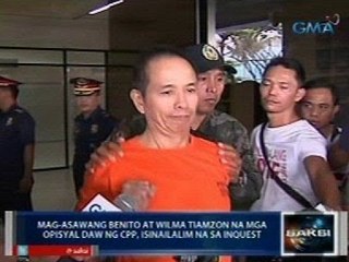Saksi: Benito at Wilma Tiamzon na mga opisyal daw ng CPP-NPA-NDFP, na-inquest na