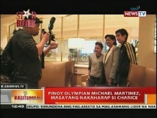 Pinoy olympian Michael Martinez, masayang nakaharap si Charice