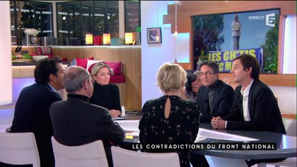 Les contradictions du FN - C à vous - 16/01/2017