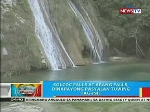 BP: Solcoc Falls at Abang Falls, dinarayong pasyalan tuwing tag-init