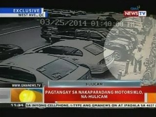 BT: Pagtangay sa nakaparadang motorsiklo, na-hulicam