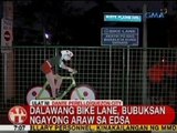 UB: 2 bike lane, bubuksan ngayong Miyerkules sa EDSA