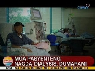 UB: Mga pasyenteng nagda-dialysis, dumarami
