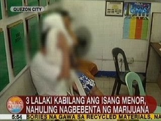 UB: 3 lalaki, nahuling nagbebenta ng marijuana sa Cubao