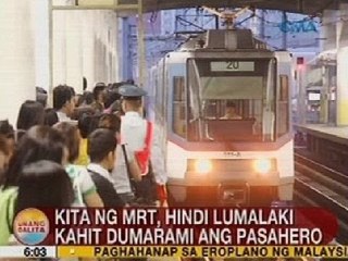 UB: MRT, mabilis umanong naluluma dahil sa dami ng pasahero nito