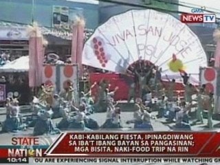 Kabi-kabilang fiesta, ipinagdiwang sa iba't ibang bayan sa Pangasinan