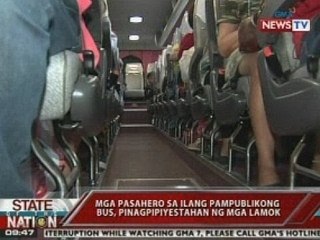 SONA: Misting operation, isinagawa ng DOH sa mga terminal ng bus