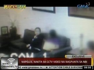 24 Oras: Napoles, nakita sa CCTV video na nagpunta sa NBI