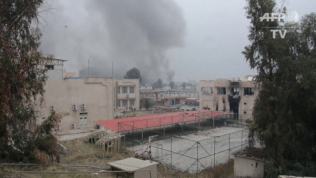 Mossoul: l'université reprise aux jihadistes, mais endommagée