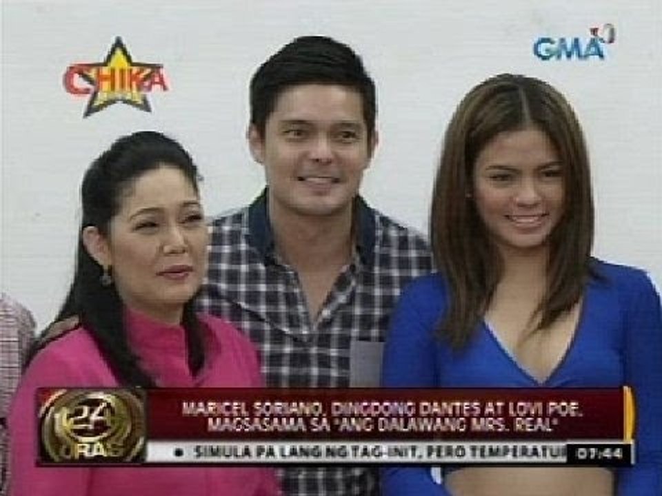 Maricel Soriano, Dingdong Dantes at Lovi Poe, magsasama sa "Ang Dalawang Mrs. Real"
