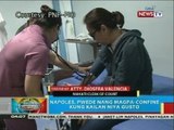 Panayam sa Makati RTC kaugnay ng pagpapa-opera ni Napoles sa ospital ng Makati