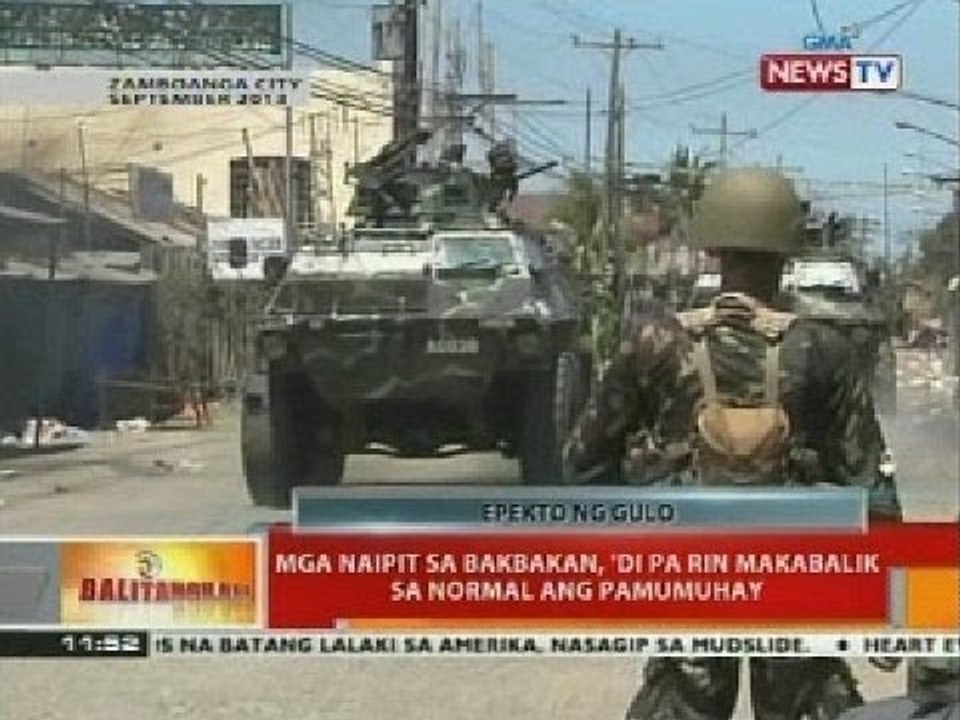 BT: Mga naipit sa bakbakan, 'di pa rin makabalik sa normal ang pamumuhay