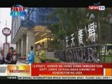 12 pinoy, hawak ng Hong Kong immigration Dept. dail sa paglabag umano sa kondisyon ng VISA