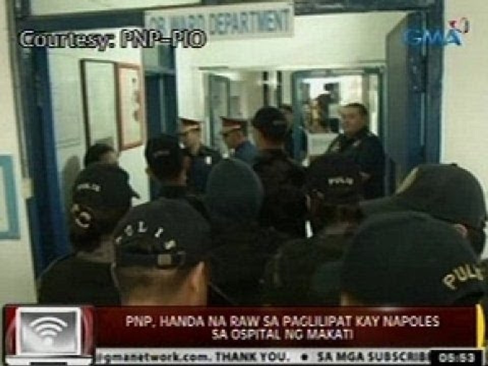 24 Oras: Seguridad sa Fort Sto. Domingo, mahigpit bago ilipat si Janet Napoles sa Ospital ng Makati