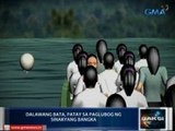 Saksi: Lolong sakay ng bangkang lumubog sa Taal Lake, hindi pa rin nakikita