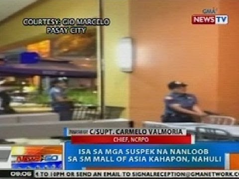 NTG: Panayam kay NCRPO Chief C/Supt. Valmoria tungkol sa nangyaring panloloob sa SM MOA