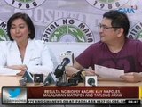 24 Oras: Resulta ng biopsy kagabi kay Napoles, malalaman matapos ang tatlong araw