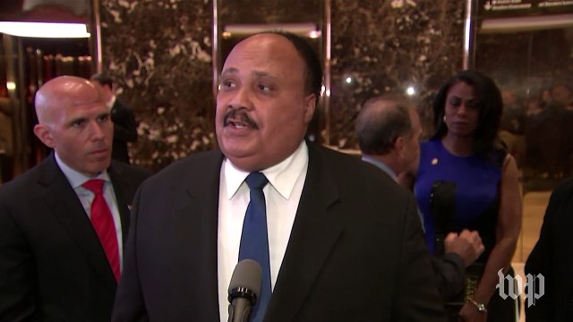 Trump meets with Martin Luther King III
