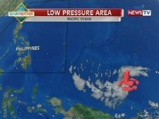 NTG: LPA, namataan sa labas ng PAR