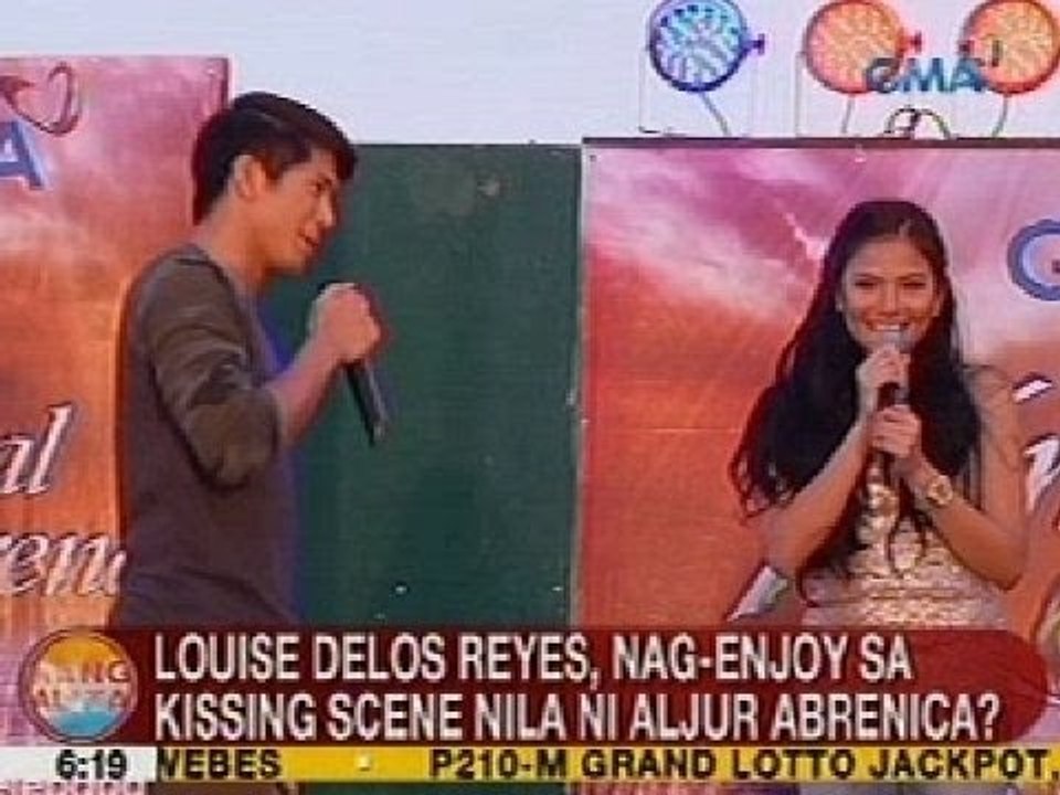 UB: Louise delos Reyes, nag-enjoy sa kissing scene nila ni Aljur Abrenica?