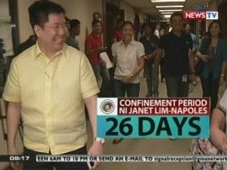 SONA: Napoles, pinayagan nang makapagpa-opera sa mga pribado niyang doktor