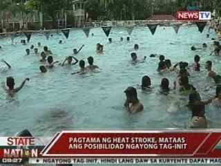 SONA: Pagtama ng heat stroke, mataas ang posibilidad ngayong tag-init