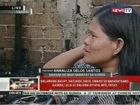 QRT: Panayam kay Annaliza Delos Santos, kaanak ng mga namatay sa sunog