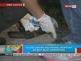Magkahiwalay na buy-bust operations sa Davao City, nauwi sa barilan; 3 patay