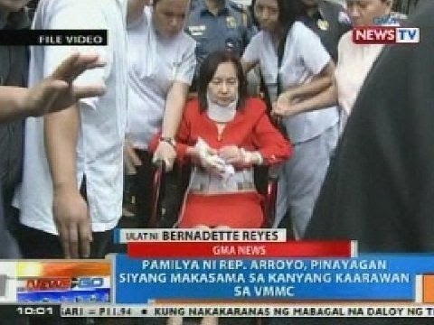NTG: Pamilya ni Gloria Arroyo, pinayagang makasama niya sa kanyang kaarawan sa VMMC
